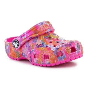 CROCS CLASSIC HYPER REAL CLOG JR. 20845190H ROZE