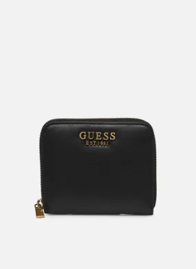      GUESS LAUREL SLG SMALL ZIP AROUND  ZWART   