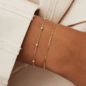 Isabel Bernard Rivoli Esmée 14 Karaat Gouden Armband